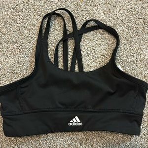 Girls Adidas Gym Sports Bra